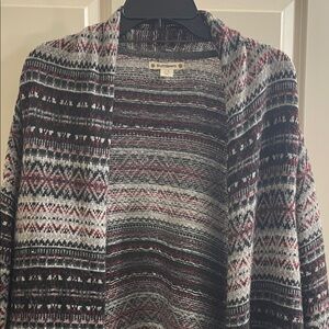 Ruff Hewn Multicolor Patterned Cardigan